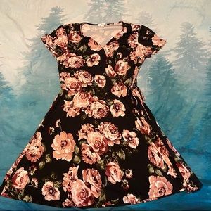 Floral skater dress